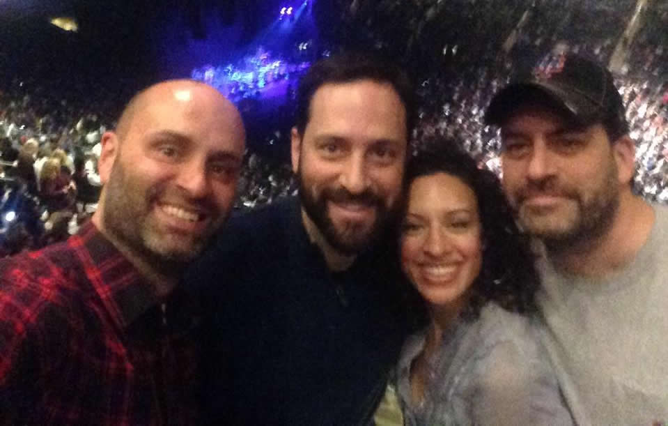 Ted Alexandro, Dave Alexandro, Tricia Alexandro, and Rich Alexandro